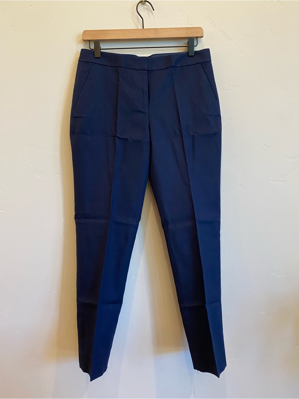J.CREW Navy Blue 100% Cotton Suiting Pant
